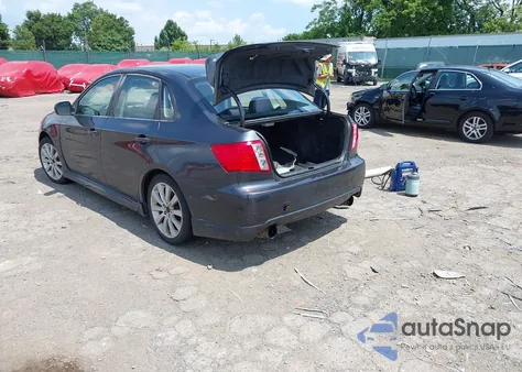 2008 Subaru Impreza Wrx из США, поврежденный, VIN JF1GE75678G516094